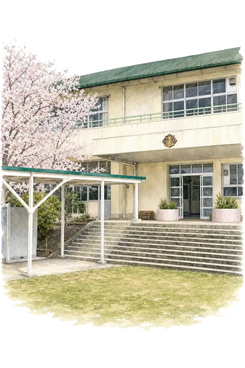 吉川町（旧美嚢郡）・旧中吉川小学校